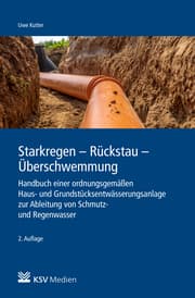 Cover von Starkregen - Rückstau - Überschwemmung