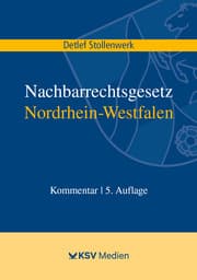 Cover von Nachbarrechtsgesetz Nordrhein-Westfalen