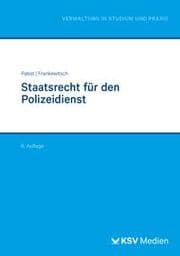 Cover von Staatsrecht für den Polizeidienst