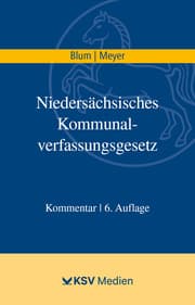 Cover von Niedersächsisches Kommunalverfassungsgesetz (NKomVG)