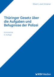 Cover von Thüringer Gesetz über die Aufgaben und Befugnisse der Polizei