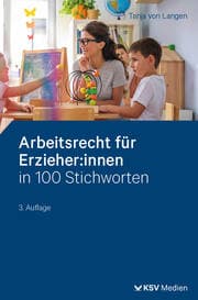 Cover von Arbeitsrecht für Erzieher:innen in 100 Stichworten