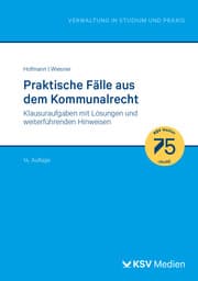 Cover von Praktische Fälle aus dem Kommunalrecht