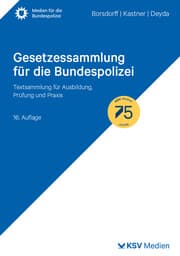 Cover von Gesetzessammlung für die Bundespolizei