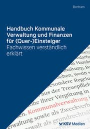 Cover von Handbuch Kommunale Verwaltung und Finanzen für (Quer-)Einsteiger