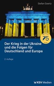 Cover von Der Krieg in der Ukraine und die Folgen für Deutschland und Europa