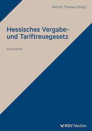Cover von Hessisches Vergabe- und Tariftreuegesetz (HVTG)