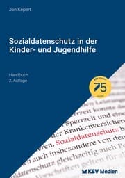 Cover von Sozialdatenschutz in der Kinder- und Jugendhilfe