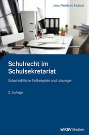 Cover von Schulrecht im Schulsekretariat