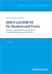 Cover von SGB II und SGB XII für Studium und Praxis (Bd. 3/3)