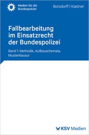 Cover von Fallbearbeitung im Einsatzrecht der Bundespolizei 1