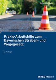 Cover von Praxis-Arbeitshilfe zum Bayerischen Straßen- und Wegegesetz