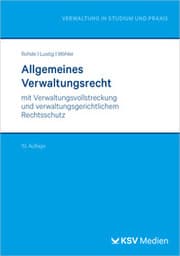 Cover von Allgemeines Verwaltungsrecht
