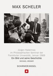 Cover von Jürgen Habermas im Philosophischen Seminar der Frankfurter Universität, Januar 1969