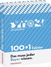 Cover von Baedeker 100+1 Fakten 'Das muss jeder Bayer wissen'
