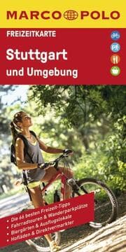 Cover von MARCO POLO Freizeitkarte 39 Stuttgart und Umgebung 1:100.000