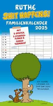 Cover von Shit happens! Familienkalender 2025