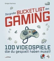 Cover von Die große Bucket List des Gaming