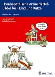 Cover von Homöopathische Arzneimittel-Bilder bei Hund und Katze