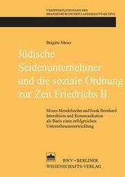 Cover von Jüdische Seidenunternehmer und die soziale Ordnung zur Zeit Friedrichs II.