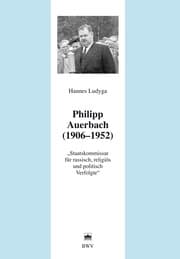 Cover von Philipp Auerbach (1906 - 1952)