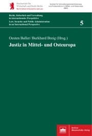 Cover von Justiz in Mittel- und Osteuropa
