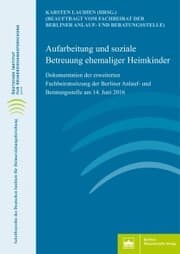Cover von Aufarbeitung und soziale Betreuung ehemaliger Heimkinder