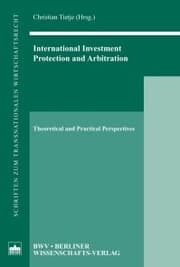 Cover von International Investment, Protection and Arbitration