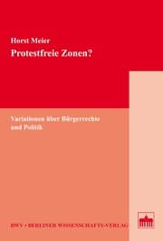 Cover von Protestfreie Zonen?