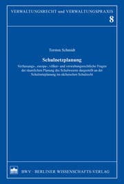 Cover von Schulnetzplanung