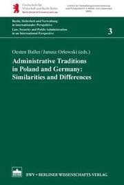 Cover von Administrative Traditions in Poland and Germany: Similarities and Differences