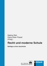Cover von Recht und moderne Schule