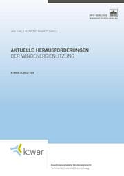 Cover von Aktuelle Herausforderungen der Windenergienutzung