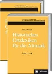Cover von Historisches Ortslexikon für die Altmark