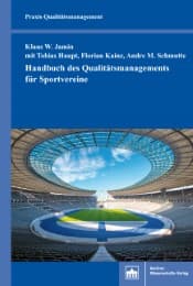 Cover von Handbuch des Qualitätsmanagements für Sportvereine
