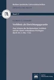 Cover von Verlöbnis als Einrichtungsgarantie