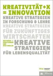 Cover von Kreativität + X = Innovation