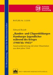 Cover von 'Banden- und Cliquenbildungen Hamburger Jugendlicher während des Krieges (1940 bis 1943)'