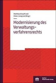 Cover von Modernisierung des Verwaltungsverfahrensrechts