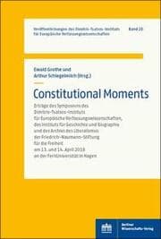 Cover von Constitutional Moments