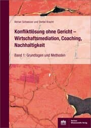Cover von Konfliktlösung ohne Gericht - Wirtschaftsmediation, Coaching, Nachhaltigkeit