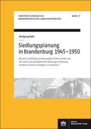 Cover von Siedlungsplanung in Brandenburg von 1945-1950
