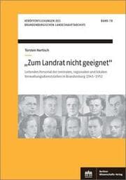Cover von 'Zum Landrat nicht geeignet