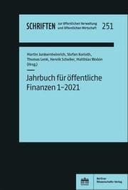 Cover von Jahrbuch für öffentliche Finanzen (2021) 1