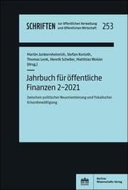 Cover von Jahrbuch für öffentliche Finanzen (2021) 2