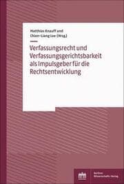 Cover von Verfassungsrecht und Verfassungsgerichtsbarkeit als Impulsgeber für die Rechtsentwicklung