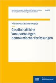 Cover von Gesellschaftliche Voraussetzungen demokratischer Verfassungen