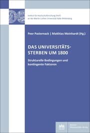 Cover von Das Universitätssterben um 1800