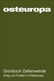 Cover von Osteuropa 75 (2025) 08-09
