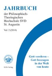 Cover von Jahrbuch der Philosophisch-Theologischen Hochschule SVD St.Augustin Vol.2 (2014)